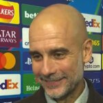 Pep Guardiola sa usmieva v rozhovore