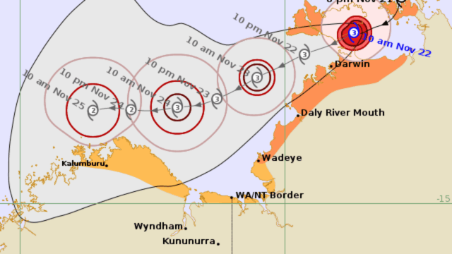 Severné územie Austrálie sa pripravuje na tropický cyklón Fina | Severné územie Austrálie sa pripravuje na tropický cyklón Fina | Správy o počasí