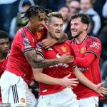 Matthijs de Ligt zachránil neskorý bod pre Man United hlavičkou prestávky v Tottenhame