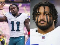 Silný odkaz AJ Browna na tričku sa znovu objavuje, keď NFL smúti nad smrťou Marshawn Kneeland logo pochodového šialenstva