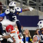 Skóre NFL: George Pickens z Cowboys zariadil víťazstvo tímu nad Chiefs