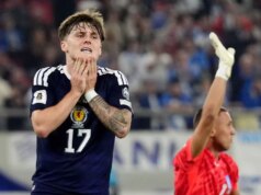 Škótsko odovzdalo nečakané záchranné lano na majstrovstvách sveta napriek zdrvujúcej porážke Grécka Ben Gannon Doak reagoval počas Grécka vs Škótsko