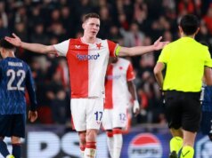 Slavia Praha podala sťažnosť na taktiku Arsenalu a nariekanie po rozhodcovskom rozhodnutí – ‚Nebola to pravda‘ Slavia Praha obvinila hráčov Arsenalu zo straty času