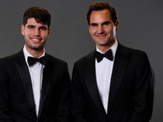 „Sme tak zvyknutí, že Roger Federer vyzerá úplne perfektne.“ "Sme tak zvyknutí, že Roger Federer vyzerá úplne perfektne."