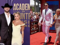 Snúbenec Jakea Fergusona, Haley Cavinder, zareagoval tromi slovami, keď Livvy Dunneová preskočila BF Paula Skenesa, ktorý dával česť Cy Youngovi logo pochodového šialenstva