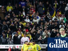 Socceroos sa prepadá k ďalšej porážke, keď kolumbijské hviezdy robia rozdiel v New Yorku | Austrália Socceroos sa prepadá k ďalšej porážke, keď kolumbijské hviezdy robia rozdiel v New Yorku | Austrália