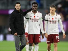 Správa Bukayo Saka hovorí za všetko, keď Arsenal robí vyhlásenie o titule v Premier League Bukayo Saka povzbudil fanúšikov Arsenalu po víťazstve v Burnley