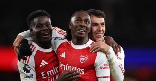 Správy Arsenalu: Jamie Carragher ponúka verdikt „bojovať“, pretože reakcia v Eberechi Eze oslavuje s Bukayom Sakom a Martinom Zubimendim