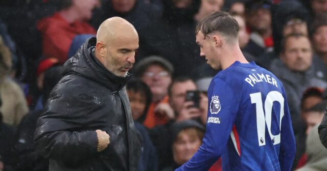 Enzo Maresca a Cole Palmer