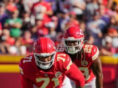 Správy: Hlavný nováčik OT Josh Simmons sa vracia do tímu NFL: Baltimore Ravens v Kansas City Chiefs