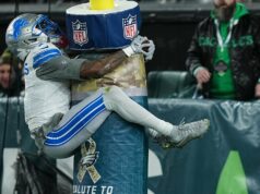 Správy NFL: Fanúšikovia reagujú na oslavu Lions‘ Jameson Williams Správy NFL: Fanúšikovia reagujú na oslavu Lions' Jameson Williams