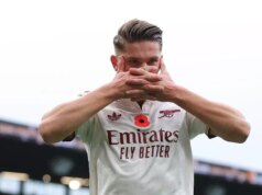 Správy o zranení Arsenalu a dátumy návratu, keď Arteta sleduje návrat Gyokeresa a Odegaarda do Spurs Viktor Gyokeres oslavuje gól