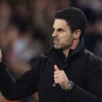 Tréner Arsenalu Mikel Arteta