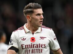 Správy z Arsenalu: Objavili sa znepokojujúce informácie o zranení Gyokeresa ako „nový Ronaldo“. Viktor Gyokeres z Arsenalu