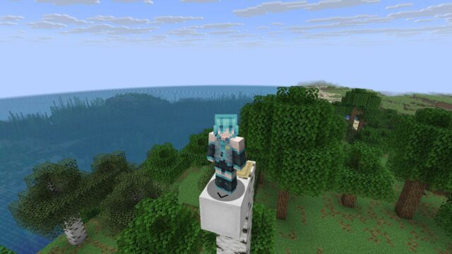 Sprievodca modom Minecraft Elevator Použite spúšťač Curseforge na stiahnutie a inštaláciu modulu Minecraft Elevator (Obrázok cez Sportskeeda Gaming || Mojang Studios/vsngarcia)