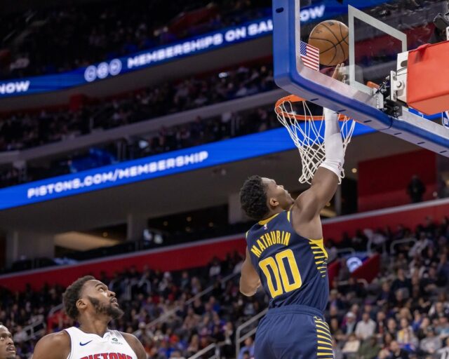 NBA: Indiana Pacers v Detroite Pistons