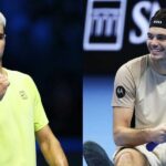 Starý pár ukradol show v súboji Carlos Alcaraz vs Taylor Fritz s chladnou reakciou na žiadosť o romantickú lásku na ATP Finals