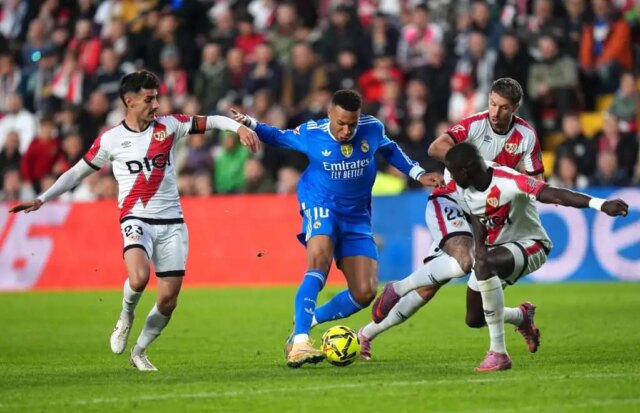 Štatistiky: Real Madrid predbehol a prekonal ho Rayo Vallecano Štatistiky: Real Madrid predbehol a prekonal ho Rayo Vallecano