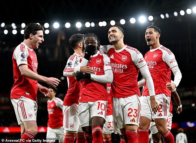 Štatistiky odhaľujú šance Arsenalu na víťazstvo v Premier League po Arsenal má viac ako 75-percentnú šancu vyhrať Premier League, hovorí Opta