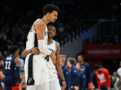 Stav Victora Wembanyama, Dylan Harper vypadol s 8 hráčmi na zozname vs. Lakers (5. novembra) logo pochodového šialenstva