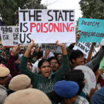 Stovky ľudí protestujú proti znečisteniu ovzdušia v Naí Dillí | Protesty