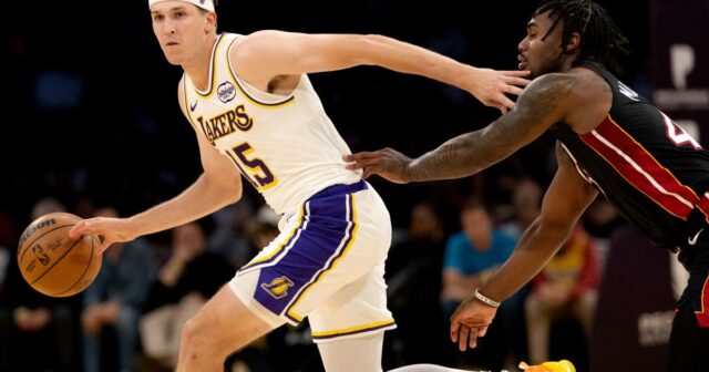 Strážca Lakers Austin Reaves vynechá dnešný zápas proti Spurs Strážca Lakers Austin Reaves vynechá dnešný zápas proti Spurs