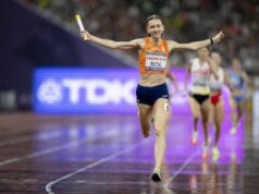 Súperka Sydney McLaughlin-Levrone Femke Bol odhaľuje tréning na nové podujatie na nadchádzajúcu sezónu Screengrab príbehu Femke Bol na Instagrame (Zdroj obrázka: Instagram Femke Bol)