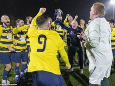 THE GOLDEN OLDIES: Na konci týždňa, keď 42-ročný Craig Gordon pomohol Škótsku kvalifikovať sa na majstrovstvá sveta, ON THE ROAD zistil, že vek je len číslo na finále pohára nad 35 rokov v Kirkintillochu. Čistá radosť, keď East Kilbride oslavuje víťazstvo vo finále Škótskeho amatérskeho pohára nad 35 rokov