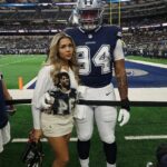 Tehotná priateľka Marshawn Kneeland, Catalina Mancera, zúfalo prosila o „fotky a spomienky“ bývalej hviezdy Cowboys po jeho smrti začiatkom tohto mesiaca.