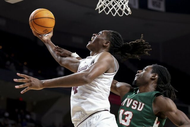 Basketbal NCAA: Štát Mississippi Valley v Texase A&M