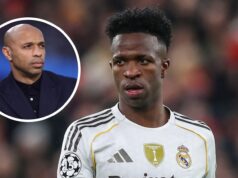 Thierry Henry kritizuje Viniciusa po anonymnej ukážke proti Liverpoolu Thierry Henry kritizuje Viniciusa po anonymnej ukážke proti Liverpoolu