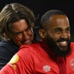 Bryan Mbeumo poslal odkaz novému šéfovi Tottenhamu Thomasovi Frankovi na sociálnych sieťach