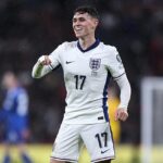 Phil Foden hral ako falošná deviatka po tom, čo vo štvrtok nastúpil ako náhradník proti Srbsku