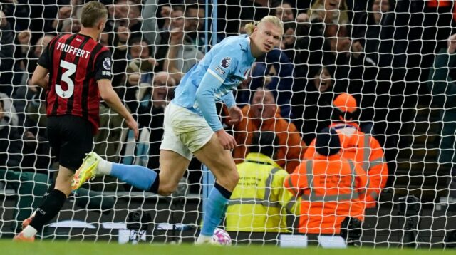 Tím Erling Haaland skončil na druhom mieste, aby potvrdil status Tím Erling Haaland skončil na druhom mieste, aby potvrdil status jediného možného vyzývateľa Arsenalu