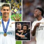 Toni Kroos a Marcelo si vyberajú medzi Cristianom Ronaldom a Viniciusom pri výbere najlepšieho Realu Madrid XI z najlepšieho a súčasného tímu