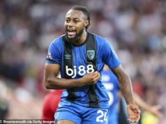 Traja giganti Premier League „uviedli červenú výstrahu, pretože bola odhalená klauzula o uvoľnení Antoina Semenya z Bournemouthu“ Tri kluby Premier League dostali varovný signál po tom, čo sa objavila klauzula o uvoľnení Antoina Semenya