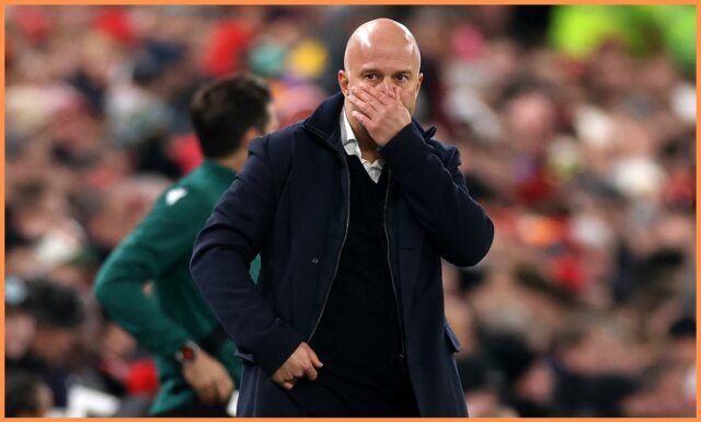 Tréner Liverpoolu Arne Slot sa začína báť o svoju prácu Tréner Liverpoolu Arne Slot sa začína báť o svoju prácu