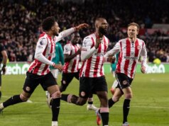 Tri kluby Premier League vstupujú do prestupových súťaží o hviezdu v hodnote 30 miliónov libier s cieľom stať sa ďalšou brazílskou 9 Igor Thiago z Brentfordu oslavuje