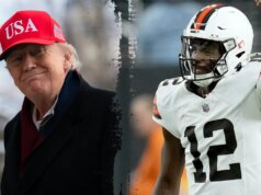 Trump vychvaľuje Shedeura Sandersa po prvom víťazstve nováčika Browns Trump vychvaľuje Shedeura Sandersa po prvom víťazstve nováčika Browns