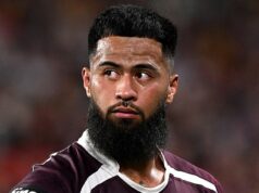 Ukáž mi peniaze! Prečo mohla hrať superhviezda Broncos Payne Haas svoj posledný zápas v NRL Neskutočná ponuka kontraktu vo výške 3 miliónov dolárov od rebelskej ragbyovej súťaže R360 by mohla viesť k tomu, že presadzovateľ Broncos Payne Haas opustí NRL