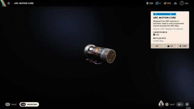 Umiestnenie ARC Motion Core v Arc Raiders (Kde nájsť) Rocketeers dokáže odhaliť nájazdníkov a odpáliť rakety (obrázok cez Sportskeeda Gaming | Embark Studios)