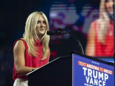 „Úmyselne spôsobiť zmätok“ – Riley Gaines sa pustil do publikácie uprostred kontroverzie Jamieho Bookera Riley Gaines počas 10X Ladies Conference v Aventure na Floride. (Foto od Getty Images)