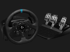 Ušetrite 100 dolárov na pretekárskom volante Logitech G923 počas Black Friday 2025 Závodný volant Logitech G923 (obrázok cez Logitech)