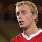 Mika Biereth počas zápasu AS Monaco