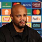Vincent Kompany na tlačovej konferencii