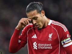 Virgil van Dijk priznáva, že „neprijateľné“ prepadáky v Liverpoole pustia Arneho Slotu nadol po tom, čo sa prepadol do spodnej polovice tabuľky Virgil van Dijk hovorí, že on a jeho spoluhráči z Liverpoolu sklamajú manažéra Arneho Slotu