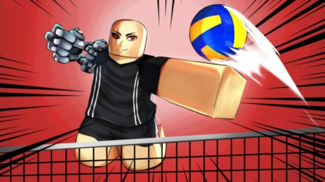 Aktualizačný banner Volleyball Legends (obrázok cez Roblox)
