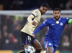 Všetko, čo španielska tlač povedala o výkone Marcusa Rashforda, keď Barcelona porazila Chelsea Barcelončania Marcus Rashford a Chelsea Reece James počas fázy MD5 zápasu Ligy majstrov UEFA 2025/26 medzi Chelsea FC a FC Barcelona na Stamford Bridge 25. novembra 2025 v Londýne v Anglicku.