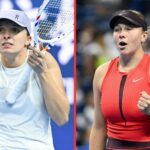 Iga Swiatek na finále WTA 2025 (Zdroj: Getty)