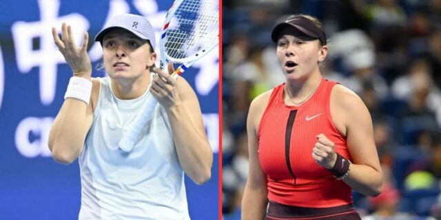 "Vychoval si šialenú karmu", "Len poďakuj svojmu súperovi" Iga Swiatek na finále WTA 2025 (Zdroj: Getty)